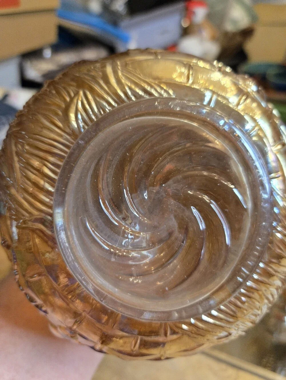Imperial Glass elegant iridescent